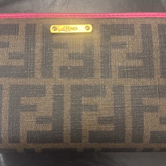 Fendi Zucca  Zipper Wallet - Picture 3 of 6